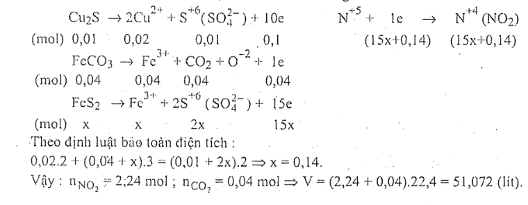 hinh-anh-hoa-tan-het-hon-hop-gom-001-mol-cu2s-004-mol-feco3va-x-mol-fes2-bang-dung-dich-hno3-vua-du-sauk-hi-cac-phan-ung-xay-ra-hoan-toan-thu-duoc-v-lit-hon-hop-hai-khi-trong-do-co-mot-khi-mau-nau-do-va-dung-dich-chi-chua-muoi-cu2-fe3-voi-mot-anion-tim-v-7920-0