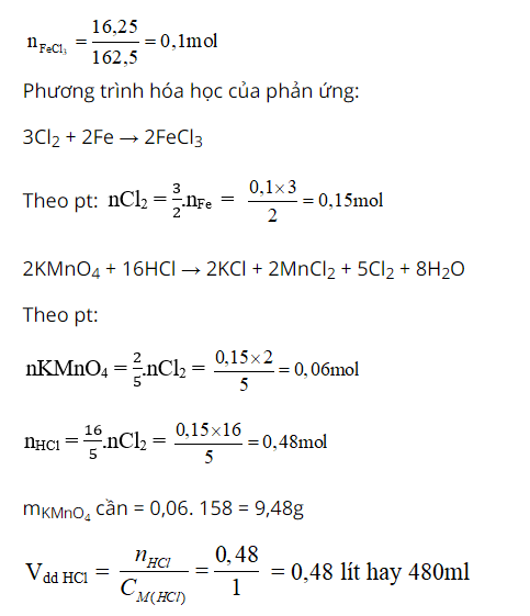 hinh-anh-can-bao-nhieu-gam-kmno4-va-bao-nhieu-ml-dung-dich-axit-clohidric-1m-de-dieu-che-khi-clo-tac-dung-voi-sat-tao-nen-1625g-fecl3-3464-0