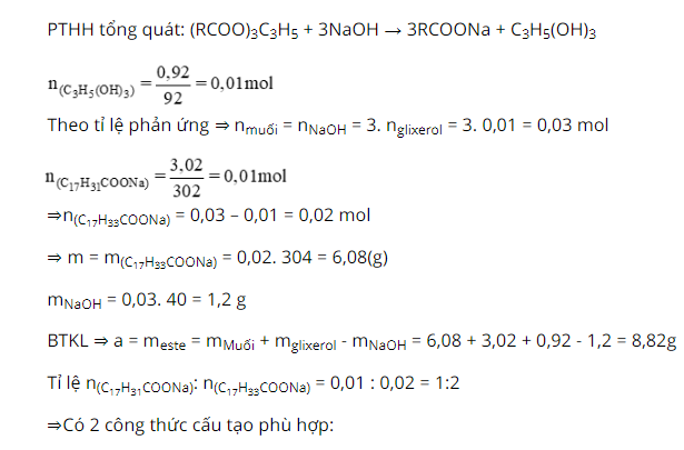 hinh-anh-khi-thuy-phan-a-gam-mot-este-x-thu-duoc-092-gam-glixerol-302-gam-matri-linoleat-c17h31coona-va-m-gam-muoi-cua-natri-oleat-c17h33coona-tinh-gia-tri-cua-am-viet-cong-thuc-cau-tao-co-the-co-cua-x-3971-0